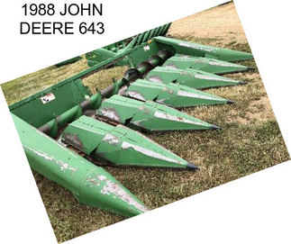 1988 JOHN DEERE 643