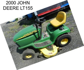 2000 JOHN DEERE LT155