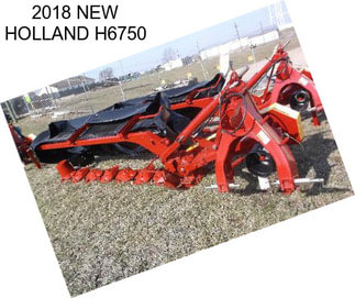 2018 NEW HOLLAND H6750