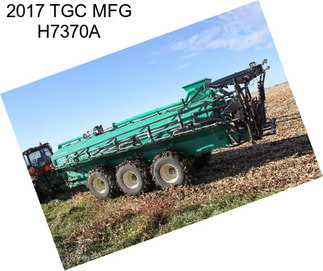 2017 TGC MFG H7370A