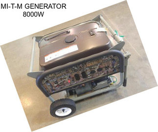 MI-T-M GENERATOR 8000W