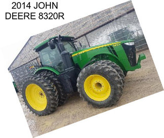 2014 JOHN DEERE 8320R