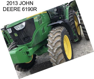 2013 JOHN DEERE 6190R