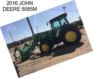 2016 JOHN DEERE 5085M