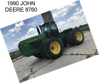 1990 JOHN DEERE 8760