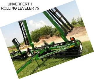 UNVERFERTH ROLLING LEVELER 75