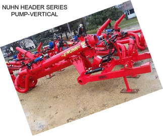 NUHN HEADER SERIES PUMP-VERTICAL