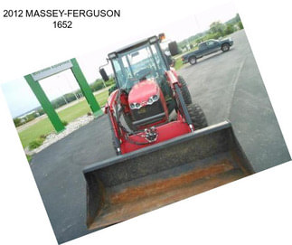 2012 MASSEY-FERGUSON 1652