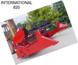 INTERNATIONAL 820