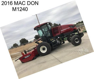 2016 MAC DON M1240