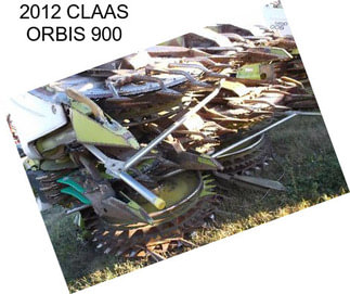 2012 CLAAS ORBIS 900