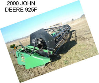 2000 JOHN DEERE 925F