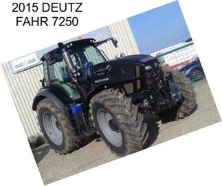 2015 DEUTZ FAHR 7250