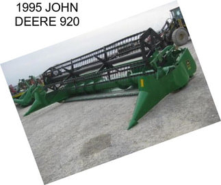 1995 JOHN DEERE 920