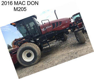 2016 MAC DON M205