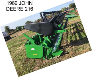 1989 JOHN DEERE 216