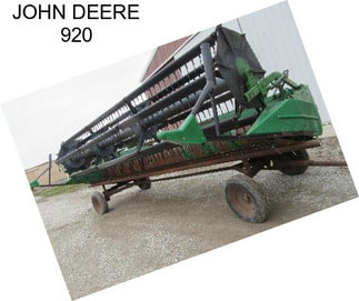 JOHN DEERE 920