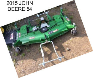 2015 JOHN DEERE 54