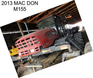 2013 MAC DON M155