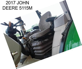 2017 JOHN DEERE 5115M