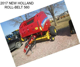2017 NEW HOLLAND ROLL-BELT 560