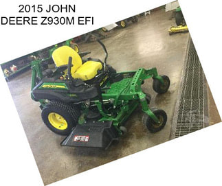 2015 JOHN DEERE Z930M EFI