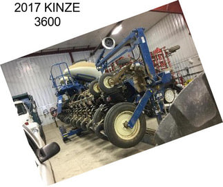 2017 KINZE 3600