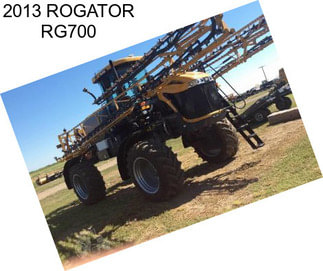 2013 ROGATOR RG700