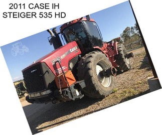 2011 CASE IH STEIGER 535 HD