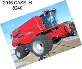 2016 CASE IH 8240