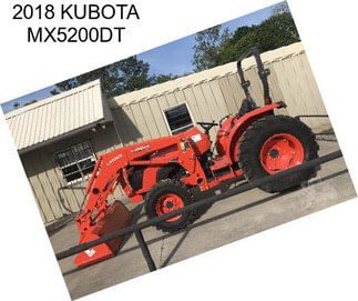 2018 KUBOTA MX5200DT