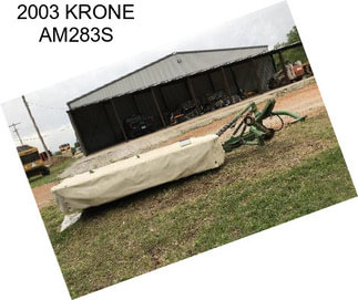 2003 KRONE AM283S