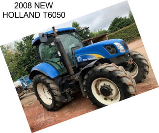 2008 NEW HOLLAND T6050