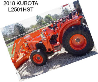 2018 KUBOTA L2501HST