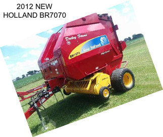 2012 NEW HOLLAND BR7070