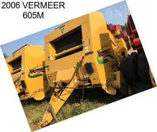 2006 VERMEER 605M