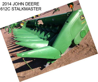 2014 JOHN DEERE 612C STALKMASTER