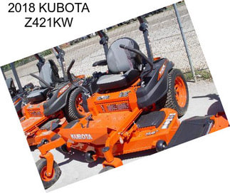 2018 KUBOTA Z421KW