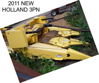 2011 NEW HOLLAND 3PN