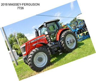 2018 MASSEY-FERGUSON 7726