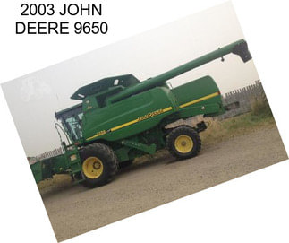 2003 JOHN DEERE 9650