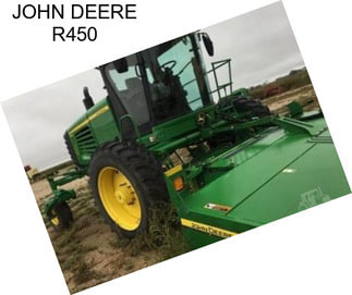 JOHN DEERE R450