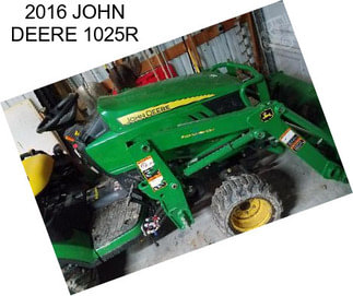 2016 JOHN DEERE 1025R