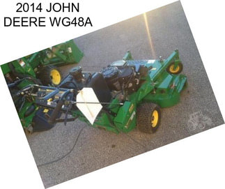 2014 JOHN DEERE WG48A