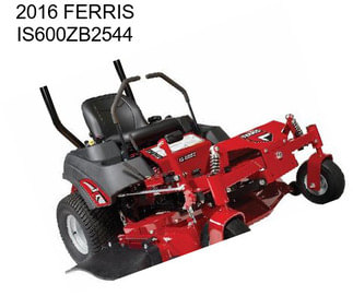 2016 FERRIS IS600ZB2544