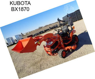 KUBOTA BX1870