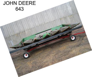 JOHN DEERE 643