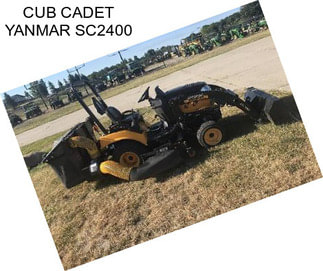 CUB CADET YANMAR SC2400