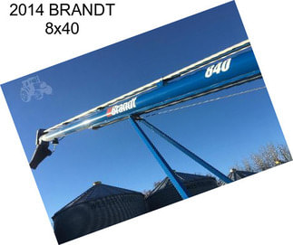 2014 BRANDT 8x40