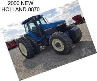 2000 NEW HOLLAND 8870